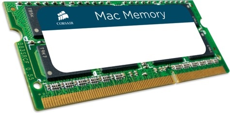 Corsair DDR3 1333MHz 4GB SODIMM Apple Qualified