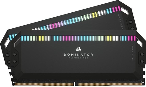 Corsair 5600MHz 64GB 2x32GB DIMM RGB DDR5 Black