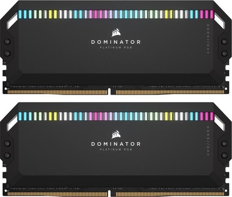 Corsair 5600MHz 64GB 2x32GB DIMM RGB DDR5 Black