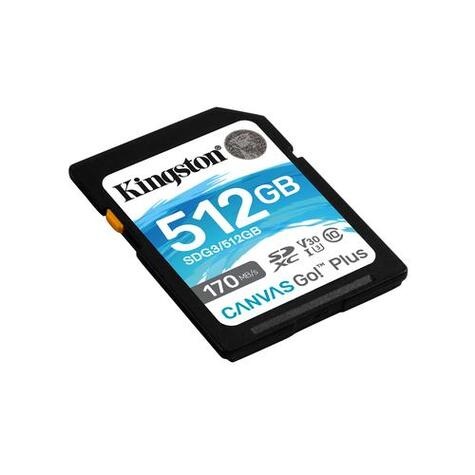 Kingston SD MicroSD Card 512GB Kingston SDXC Canvas Go Plus C10 retail