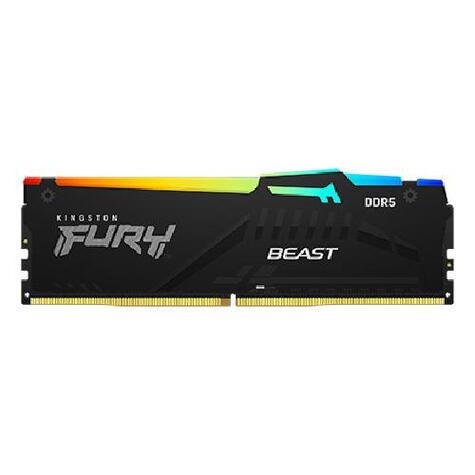 Kingston Technology FURY Beast RGB geheugenmodule 8 GB 1 x 8 GB DDR5 5600 MHz