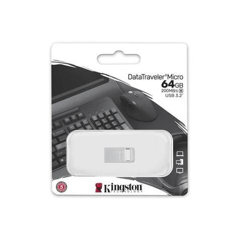 Kingston USB-Stick  64GB Kingston DataTraveler Micro retail