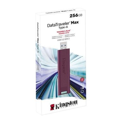 Kingston Technology DataTraveler Max USB flash drive 256 GB USB Type-A 3.2 Gen 2 (3.1 Gen 2) Rood