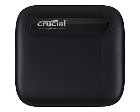 Crucial Crucial 1TB X6 SSD NVMe/Zwart/USB-C/800