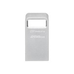 Kingston Kingston USB-Stick DataTraveler Micro - USB 3.2 Gen 1 (3.1 Gen 1) - 256 GB - silver