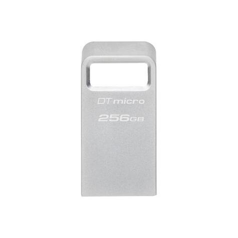 Kingston USB-Stick DataTraveler Micro - USB 3.2 Gen 1 (3.1 Gen 1) - 256 GB - silver