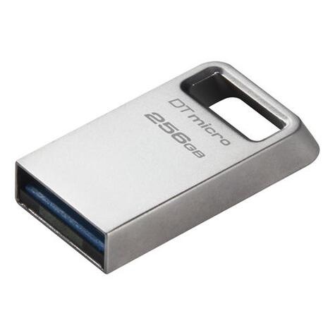 Kingston USB-Stick DataTraveler Micro - USB 3.2 Gen 1 (3.1 Gen 1) - 256 GB - silver