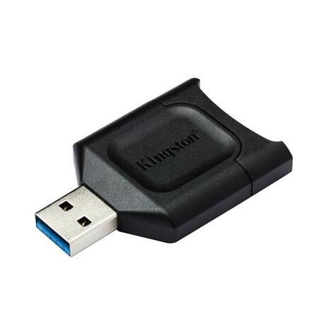 Kingston Technology MobileLite Plus geheugenkaartlezer USB 3.2 Gen 1 (3.1 Gen 1) Type-A Zwart