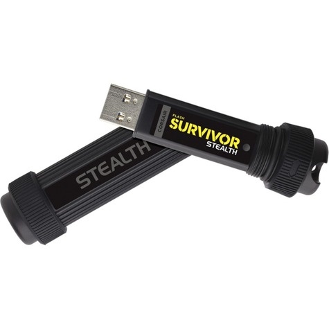 Corsair Flash Survivor Stealth USB 3.0 256GB Military-Style Design Plug and Play