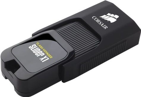 Corsair USB-Stick  64GB Voyager  Slider X1 Capless Design retail