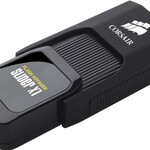 Corsair Corsair USB-Stick Voyager Slider X1 - USB 3.2 Gen 1 (3.1 Gen 1) - 128 GB - Black