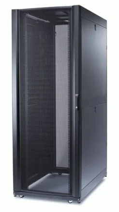 APC NetShelter SX 42U 750mm(b) x 1200mm(d) 19" IT rack, behuizing met zijpanelen, zwart