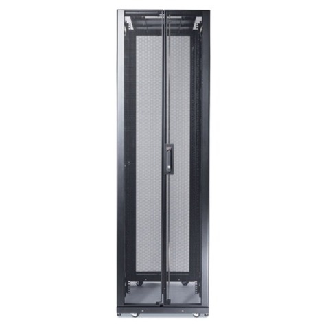 APC NetShelter SX 42U 750mm(b) x 1200mm(d) 19" IT rack, behuizing met zijpanelen, zwart