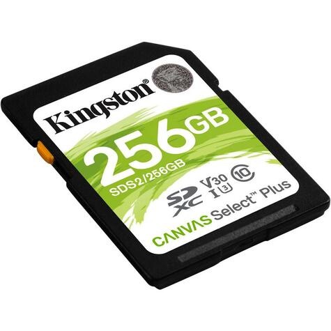 Kingston SDXC Card 256GB UHS-I Canvas Select Plus