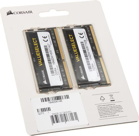 Corsair SO DDR4  16GB PC 2133 CL15 KIT (2x8GB) Value Select retail