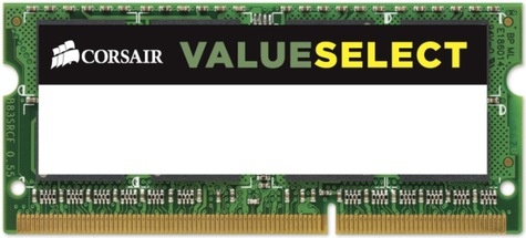 Corsair Value Select - DDR3L - 4 GB - SO-DIMM 204-pin - unbuffered