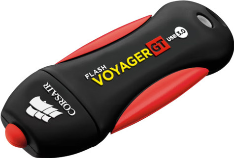 Corsair USB-Stick Voyager GT - USB 3.2 Gen 1 (3.1 Gen 1) - 1000 GB - Black/Red