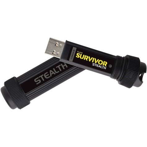 Corsair USB-Stick Survivor - USB 3.2 Gen 1 (3.1 Gen 1) - 1000 GB - Black