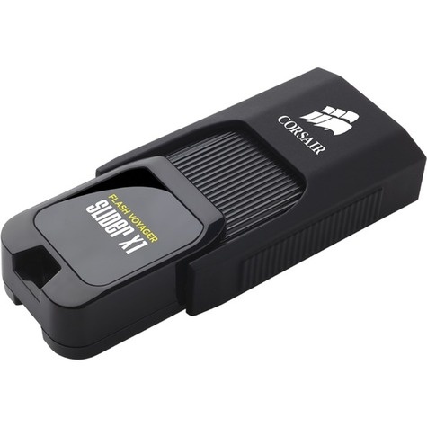 Corsair USB-Stick Voyager Slide X1 - USB 3.2 Gen 1 (3.1 Gen 1) - 32 GB - Black