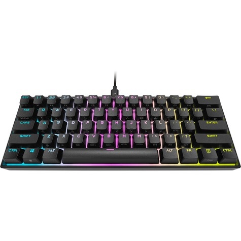 Corsair K65 RGB Mini toetsenbord USB AZERTY Belgisch Zwart