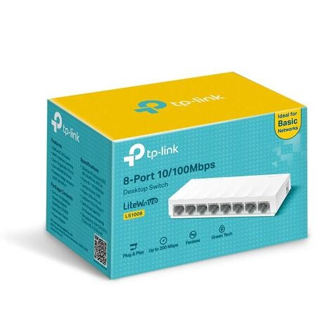 TP-Link TP-LINK LS1008 8P 10/100MBPS DESKTOP