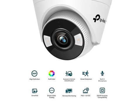 TP-Link 3MP Full-Color Turret Network Camera