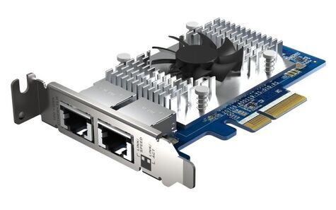 QNAP QXG-10G2T Netzwerkadapter-PCIe 10 GBE RJ45 x2
