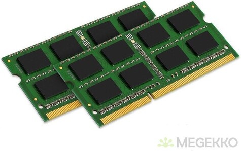 Kingston Kingston KVR16S11K2/16 16GB 1600MHz DDR3 Non-ECCCL11 SODIMM (Kit of 2)