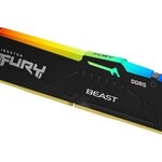 Kingston Kingston FURY Beast RGB - DDR5 - module - 16 GB - DIMM 288-pin - 6000 MHz / PC5-48000 - unbuffered