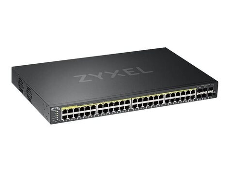 ZyXel Switch 50x GE GS2220-50HP 44Port+ 4xSFP/Rj45+