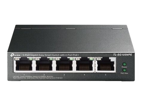 TP-Link 5-Port Gigabit Easy Smart Switch with 4-Port PoE+