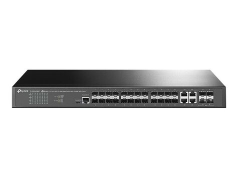 TP-Link TP-Link JetStream™ 24-Port SFP L2+ Managed Switch  with 4 10GE SFP+ Slots