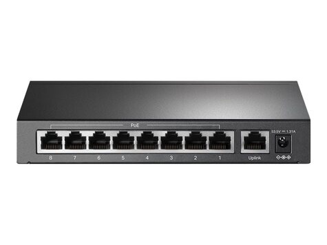 TP-Link TL-SF1009P 9-Port 10/100Mbps 8x PoE+ (65W) Switch