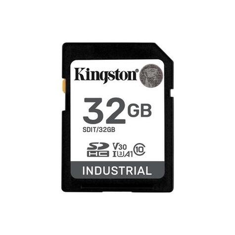Kingston SD Card  32GB Kingston SDHC Industrial -40C to 85C retail