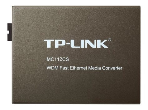 TP-Link 10/100 RJ45 naar 1 Gb SC fiber convertor