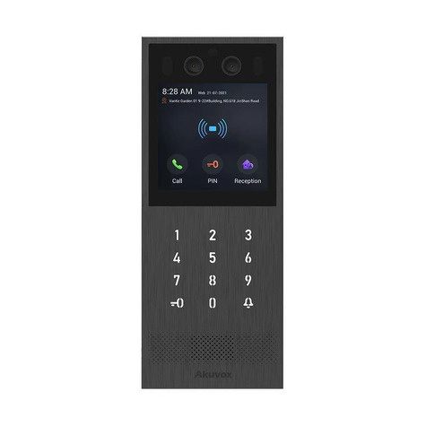 AKUVOX X912S Vandaalresistente IP intercom