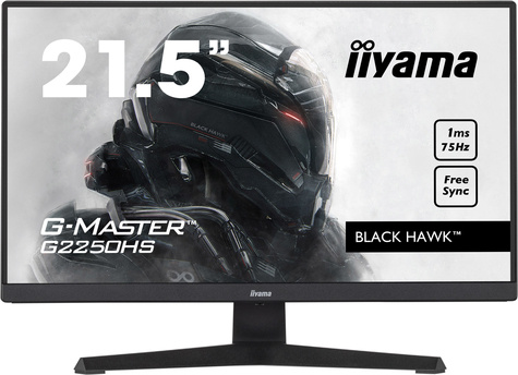 Iiyama 22iWIDE LCD G-Master Black Hawk 1920 x 1080 VA panel LED Bl.
