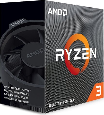AMD Ryzen 3 4100 - 4x - 3.80 GHz - AM4 - incl. AMD Wraith Stealth Cooler