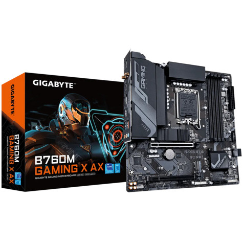 Gigabyte B760M Gaming X AX  (B760,S1700,mATX,DDR5)