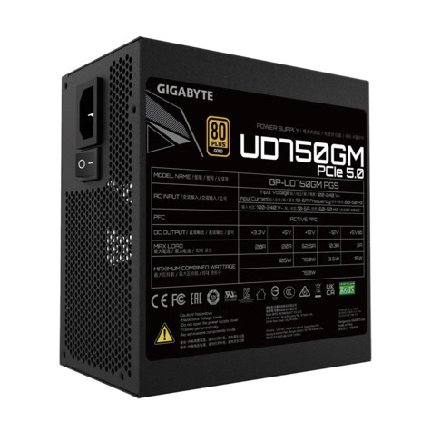 Gigabyte Voeding UD750GM PG5 750 Watt