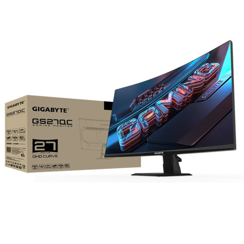 Gigabyte Dis 27 GBT GS27QC QHD 165Hz IPS Curved