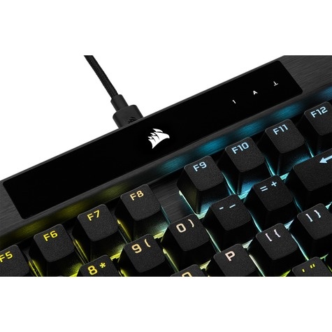 Corsair K70 RGB PRO Mechanical Gaming Keyboard toetsenbord USB AZERTY Belgisch Zwart