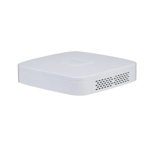 Dahua Network Video Recorder NVR4104-P-4KS2/L met 4 x PoE - 1 HDD (niet meegeleverd) - ONVIF - 4 kanalen - 4K opname