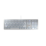 Cherry Cherry KB KC 6000 Zilver-Wit bedraad Retail QWERTY