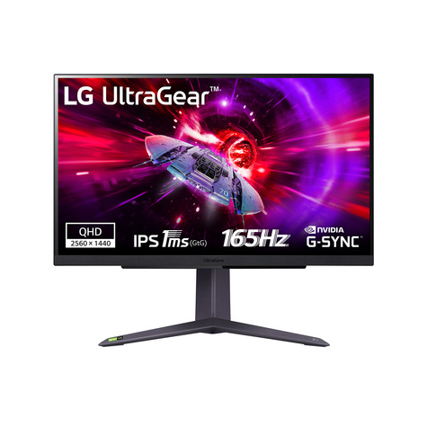 LG UltraGear 27GR75Q-B - GR75Q Series - LED monitor - 27" - HDR