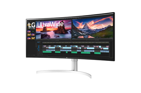 LG Curved LED-Monitor UltraWide 38WN95CP-W - 95.29 cm (38") - 3840 x 1600 UWQHD+