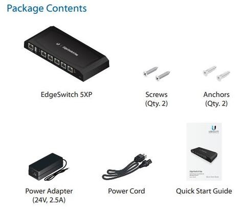 Ubiquiti EdgeSwitch 5XP (TS-5-POE)