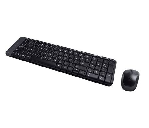 Logitech NL Logitech MK220 Wireless Desktopset US Layout