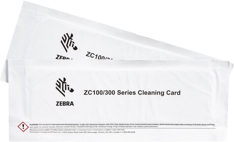 Zebra Zebra Cleaning Card Kit