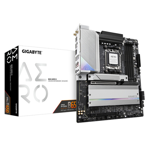 Gigabyte B650 AERO G - 1.0 - motherboard - ATX - Socket AM5 - AMD B650